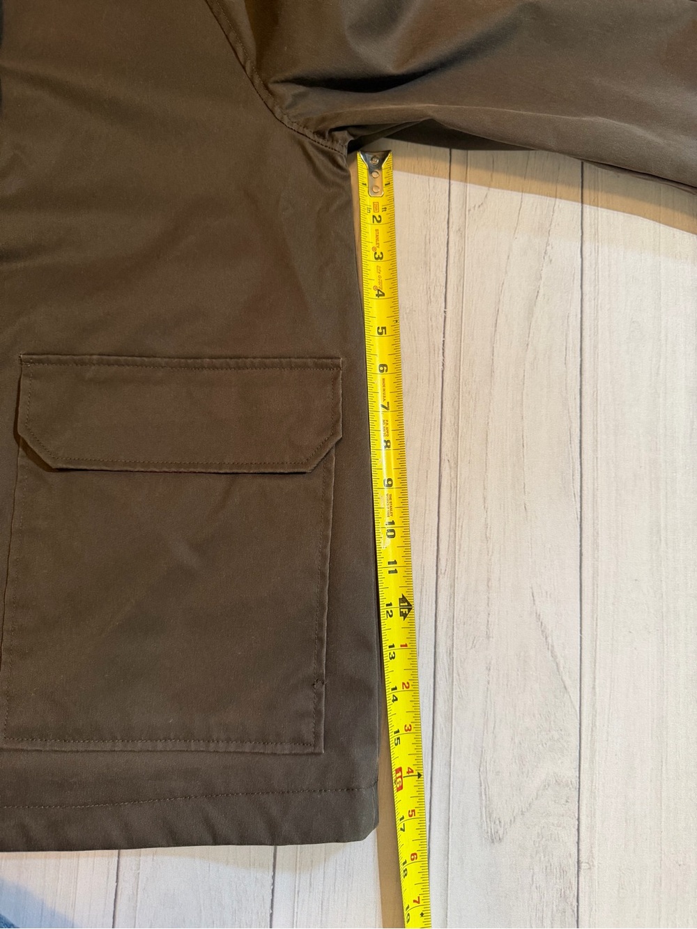 New Sanctuary brown SALG-25789-STC barn jacket with corduroy collar. Size medium - Picture 14 of 16